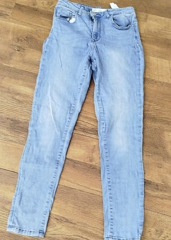 Diğer Acik Mavi Slim Fit Denim Jean