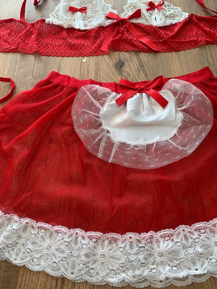 KIRMIZI HİZMETÇİ TAKIM - Görsel 2