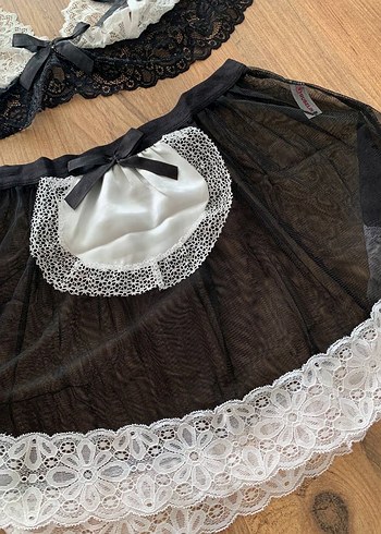 SİYAH HİZMETÇİ TAKIMI - Görsel 4