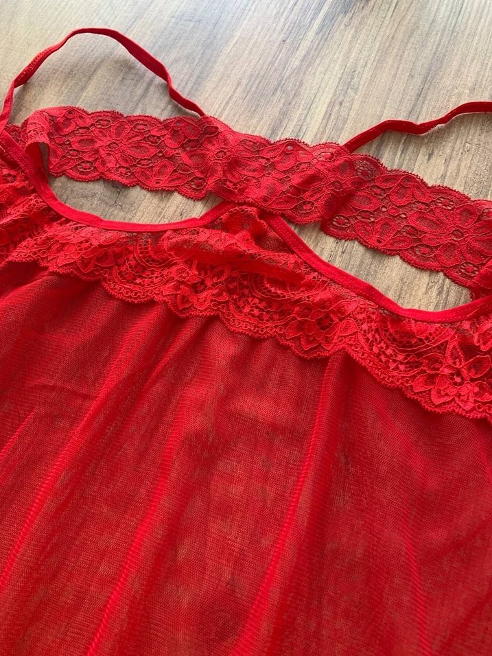 KIRMIZI GECELİK TAKIMI - Görsel 3