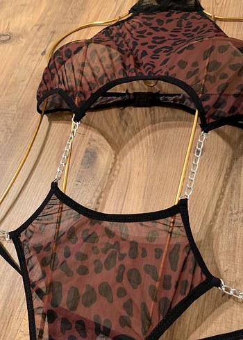 LEOPAR DESENLİ BABYDOLL - Görsel 5