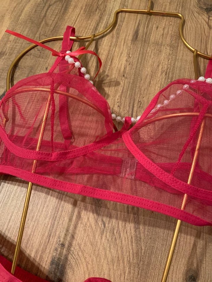 PEMBE ETEKLİ TAKIM - Görsel 4