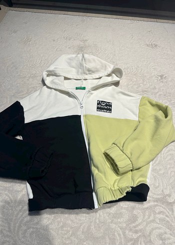 Benetton kapüşonlu sweatshirt