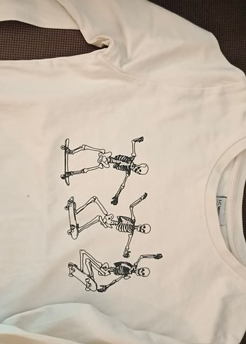 LC Waikiki LC Waikiki Beyaz Baskılı Erkek çocuk