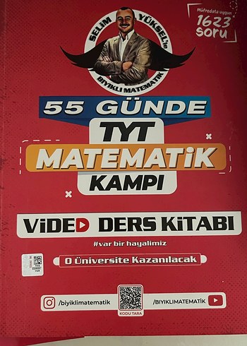 55 Günde TYT Matematik Kampı Video Ders Kitabı