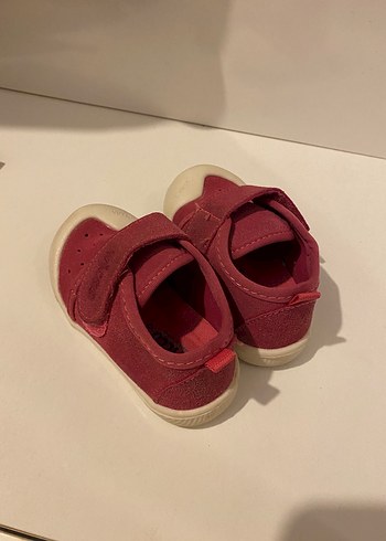 20 Beden Kız Bebek Kırmızı İlk Adım Ayakkabısı