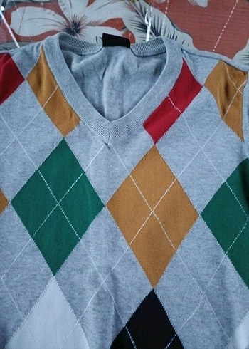 U.S Polo Assn. U.S. Polo Assn. Gri Erkek Örgü Kazak