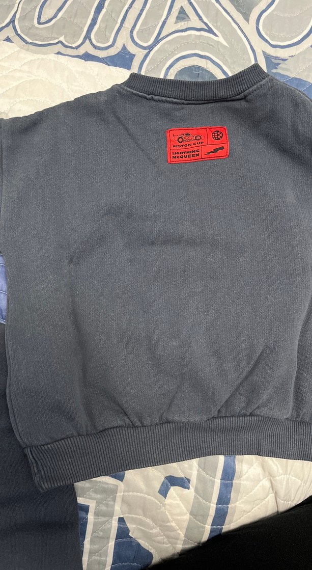 Gri Baskılı Erkek Çocuk Sweatshirt - Görsel 3