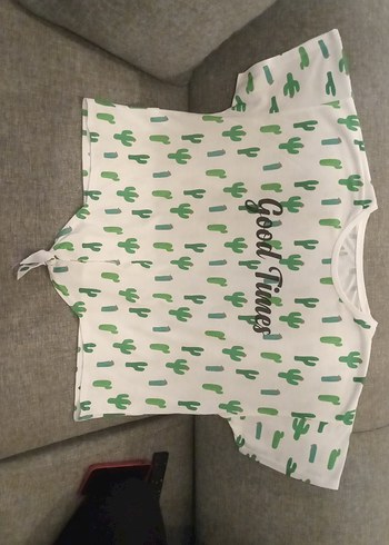 Baskılı Kısa Kollu Bayan T shirt