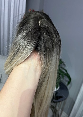 Diğer Platin ombre peruk