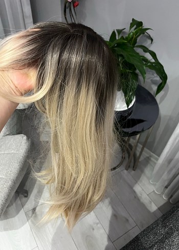  Beden Platin ombre peruk