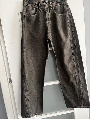 30 Beden camel Renk Baggy jeans