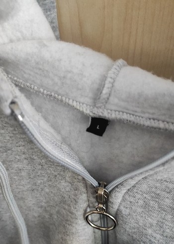 Trendyol & Milla Gri Fermuarlı Kadın Sweatshirt
