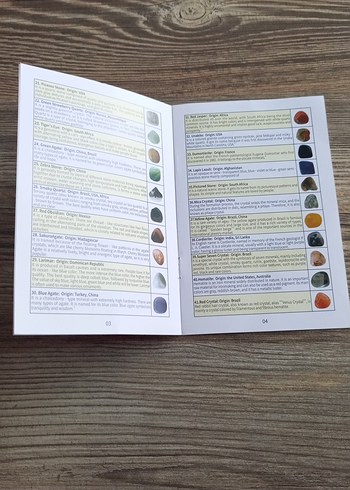 Doğal Taş Seti ve Kitapçığı - Görsel 4