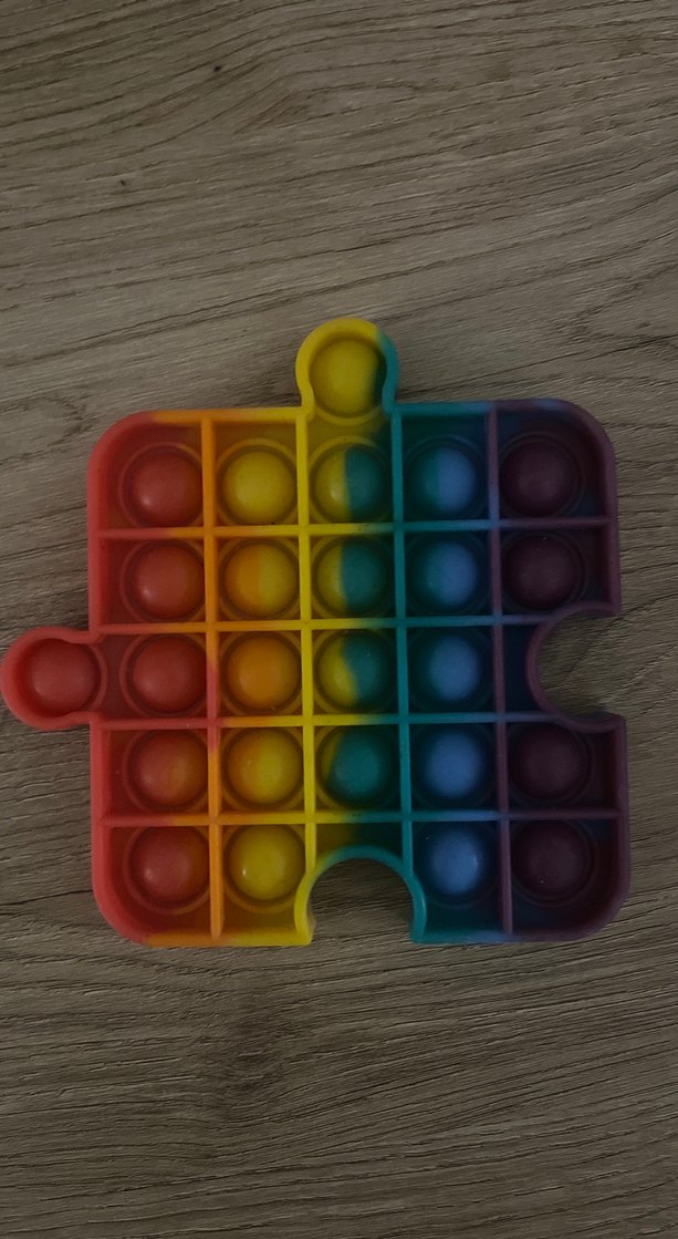 Turkuaz Renk Pop It ve gökkuşağı pop it Oyuncak - Görsel 2