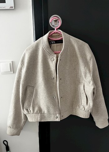 Zara bomber kaşe ceket