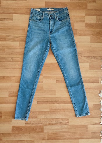 Levis Levi's Kadın Mavi Normal Boy Kot Pantolon