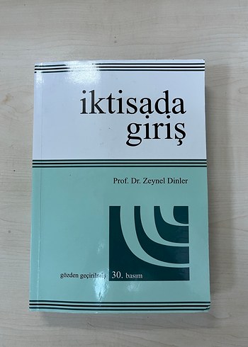 İktisada Giriş - Prof. Dr. Zeynel Dinler