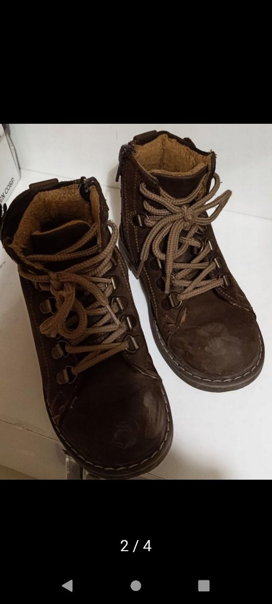 KAHVERENGİ ERKEK ÇOCUK BOT - Görsel 2