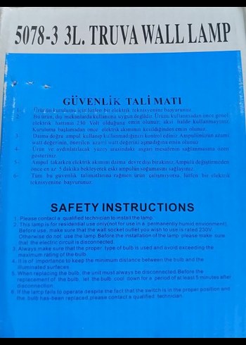 3'LÜ APLİK LAMBA - Görsel 2