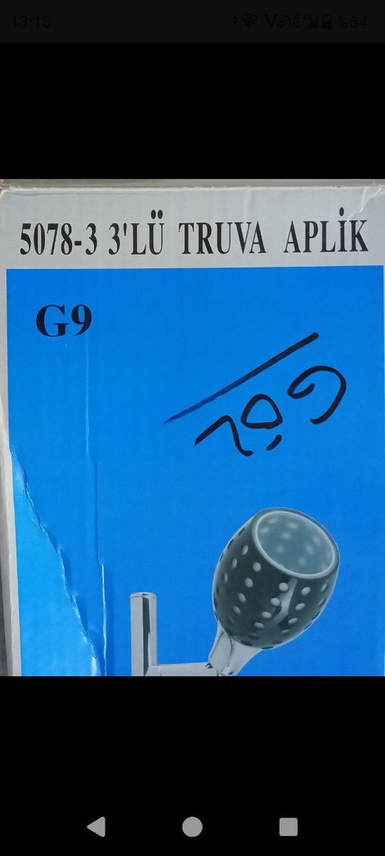 3'LÜ APLİK LAMBA - Görsel 4