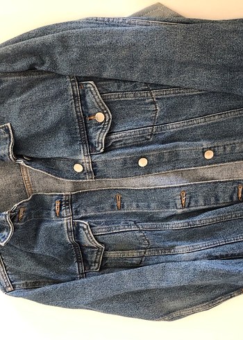 m Beden mavi Renk H&M Mavi Kadın Kot Ceket Vintage