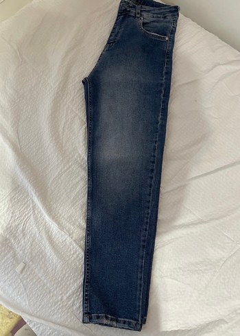 Mavi Normal Boy Kadın Kot Pantolon - Görsel 2