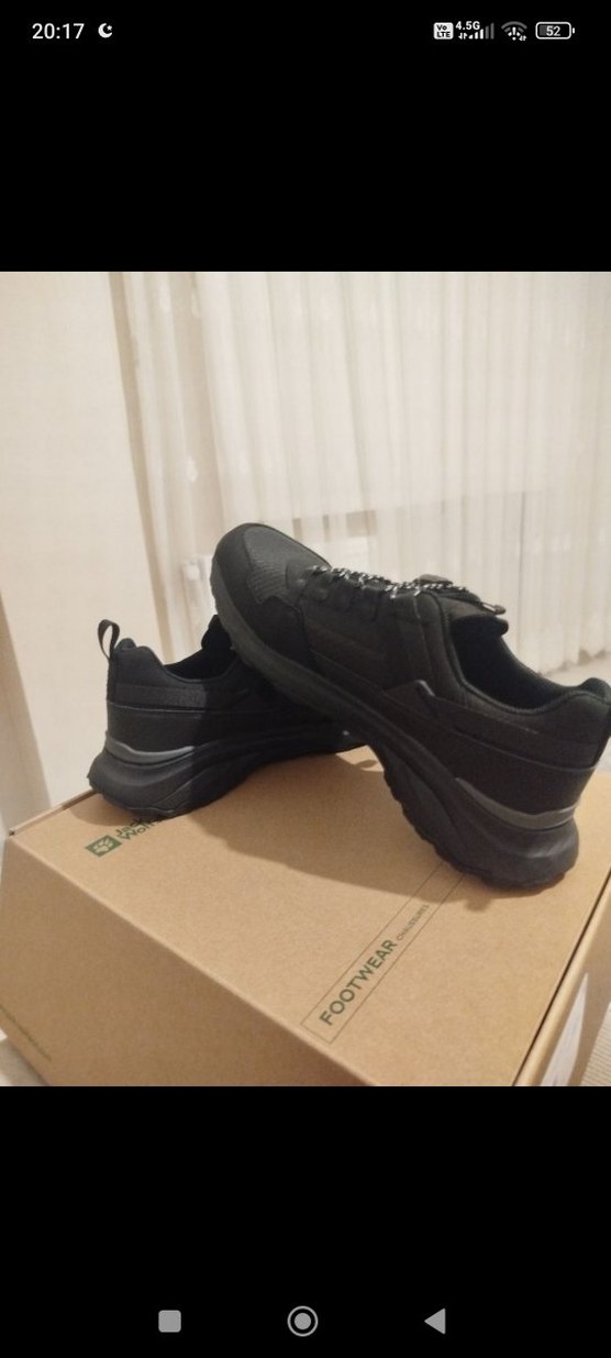 ORİJİNAL Jack Wolfskin Siyah Erkek Spor Ayakkabı - Görsel 3