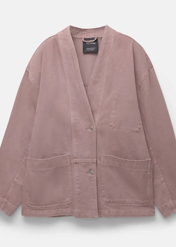 PULL&BEAR XS Kadın Pamuklu Ceket