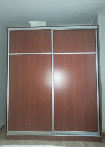 Beden Açılır Kapaklı Kahverengi Gardırop