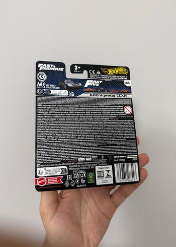  Hot Wheels Siyah Koenigsegg CCXR F&F Premium 2025