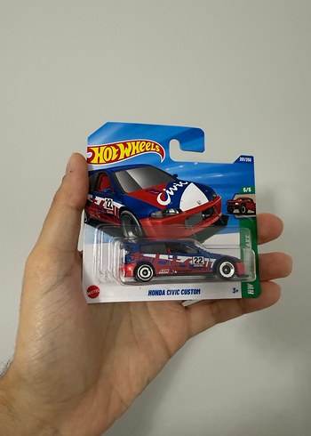Hot Wheels Honda Civic 3lü Lot