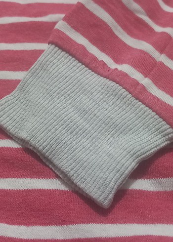 Pembe V yaka svit - Görsel 3