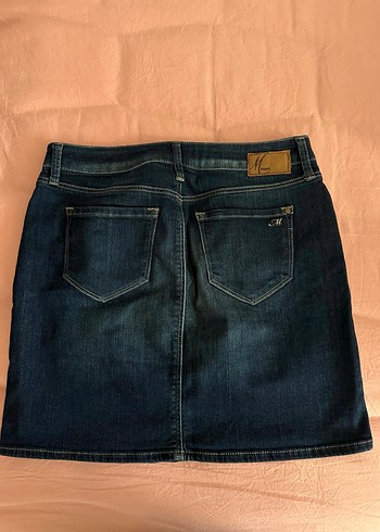 Mavi Jeans Koyu Renkli Denim mini Etek