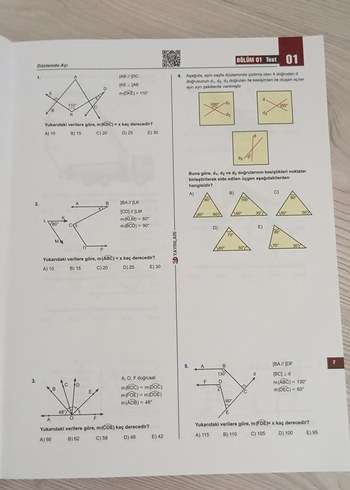 Beden AYT Geometri Soru Bankası 3D Yayınları