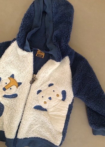 Erkek bebek Fermuarlı Hırka