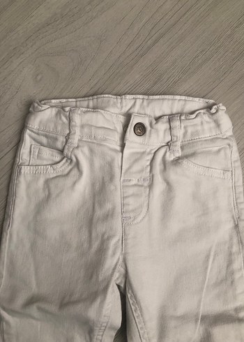 LC Waikiki Beyaz Erkek Çocuk Kot Pantolon