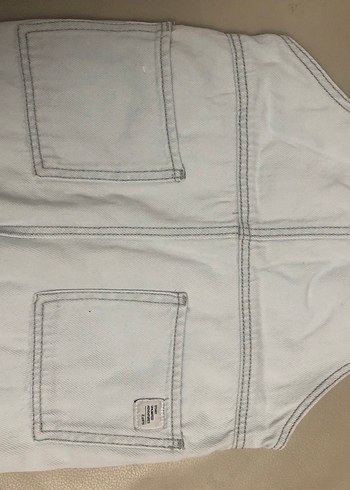 Zara Erkek Çocuk Kot Salopet