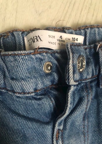 Zara Erkek Çocuk Kot Pantolon - Görsel 5