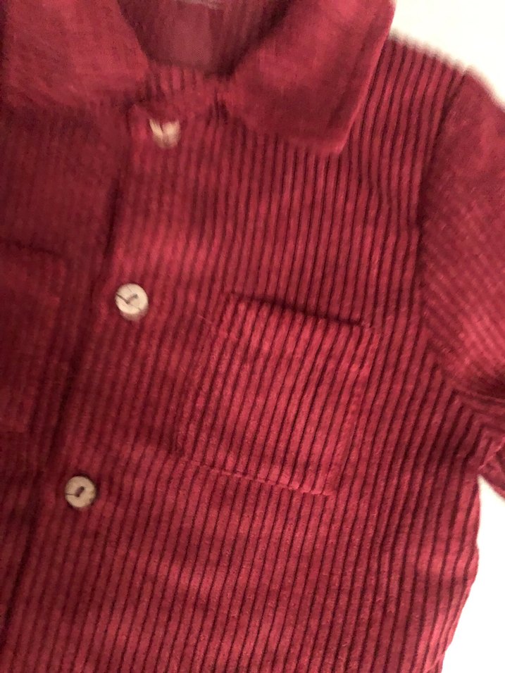 Bordo Erkek Çocuk Uzun Kollu Gömlek - Görsel 5