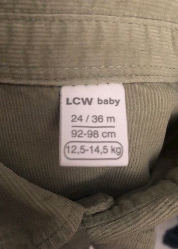 Erkek Çocuk Haki Keten Uzun Kollu Gömlek - Görsel 5