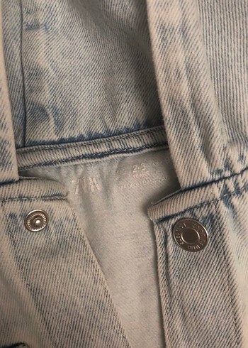 Zara Kapüşonlu Denim Ceket - Görsel 4