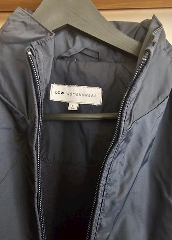 Kadın Lacivert yağmurluk mont - Görsel 2