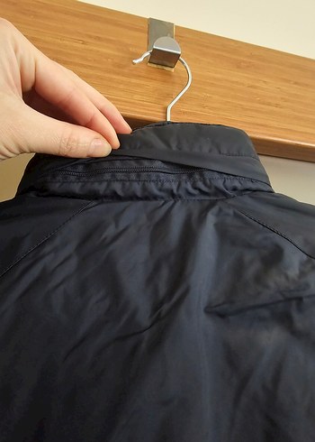 Kadın Lacivert yağmurluk mont - Görsel 4