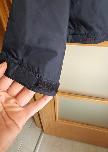 Kadın Lacivert yağmurluk mont - Görsel 7