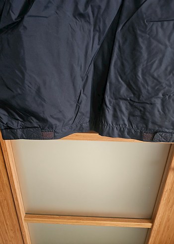 Kadın Lacivert yağmurluk mont - Görsel 8