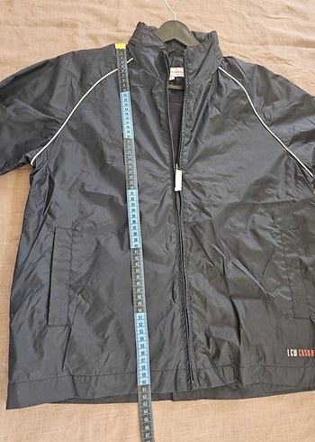 Kadın Lacivert yağmurluk mont - Görsel 5