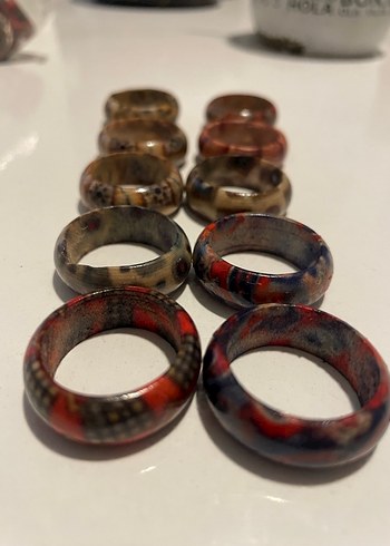 Bohem Desenli Kadın Yüzükler - Görsel 4