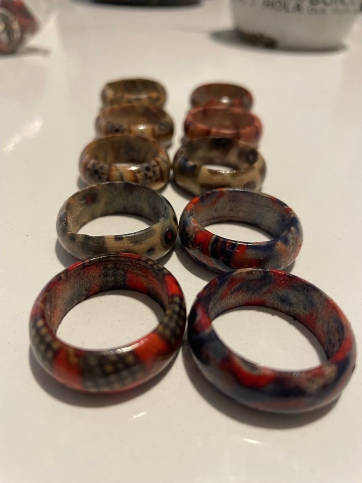 Bohem Desenli Kadın Yüzükler - Görsel 4