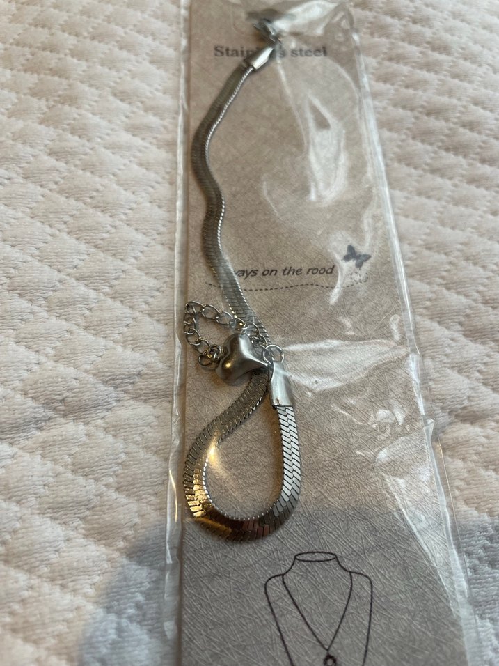 Yılan Desenli Zincirli Kadın bileklik - Görsel 2